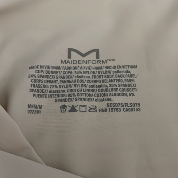 Maiden Form nude shape wear size medium - Picture 6 of 7